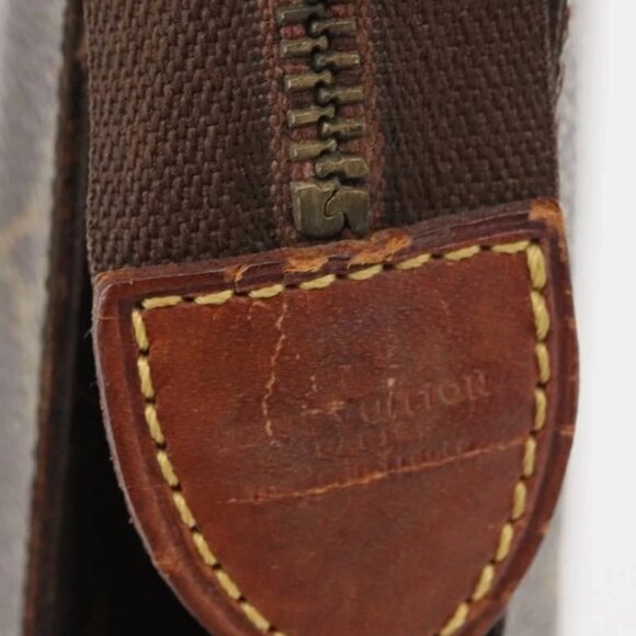 LOUIS VUITTON Brown Monogram Toilette Pouch Clutch Bag Unisex - Picture 12 of 12